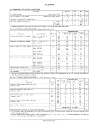 NLSF1174MNR2 Datasheet Page 3