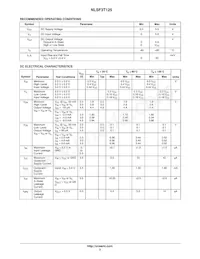 NLSF3T125MNR2G數據表 頁面 3
