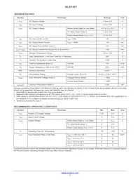 NLSF457MU3TCG Datasheet Page 3