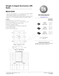 NLU1G86MUTCG Datasheet Cover