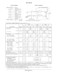 NLV14503BDR2G Datasheet Page 2