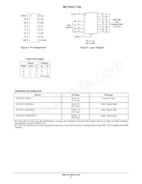 NLV74HC175ADTR2G Datasheet Page 2