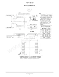 NLV74HC175ADTR2G Datasheet Page 8