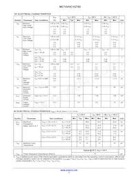 NLV74VHC1GT50DTT1G Datasheet Page 3