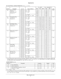 NLVX1G74MUTCG Datasheet Page 4