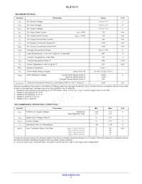 NLX1G11AMUTCG Datasheet Page 2