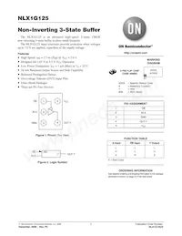 NLX1G125FCT1G Datasheet Copertura