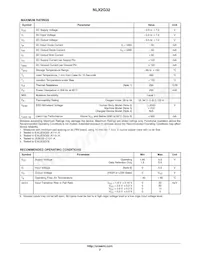 NLX2G32DMUTCG Datasheet Page 2