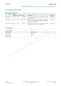 NXS0104GU12X Datasheet Page 2