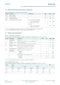 NXS0104GU12X Datasheet Pagina 6