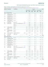 NXS0104GU12X Datasheet Page 10