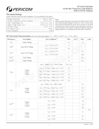 PI74ALVCH16646A Datasheet Page 4