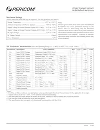PI74FCT16244TVEX Datasheet Page 3