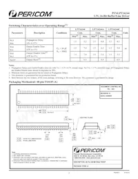 PI74LPT16244CAEX Datasheet Page 5