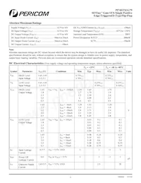 PI74STX1G79CX Datasheet Page 2