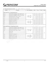 PI90LVB010WEX Datasheet Page 4