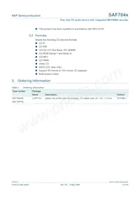 SAF7849HL/M295 Datasheet Page 3