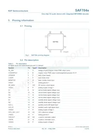 SAF7849HL/M295 Datasheet Page 5