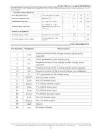 SP232AET-L/TR Datasheet Page 3
