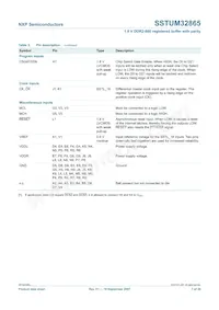 SSTUM32865ET/S Datasheet Page 7