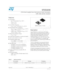 ST2G3236QTR Datasheet Cover