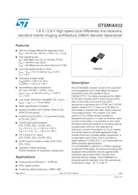 STSMIA832TBR Datasheet Copertura
