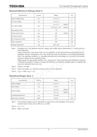 TC74VHCT574AFT(ELM Datasheet Page 3