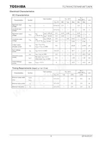 TC74VHCT574AFT(ELM Datasheet Page 4