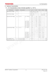 TC7SZ34AFS Datasheet Page 3