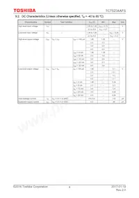 TC7SZ34AFS Datasheet Page 4
