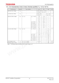 TC7SZ34AFS Datasheet Page 5