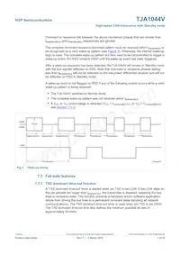 TJA1044VT/3Z Datasheet Page 7
