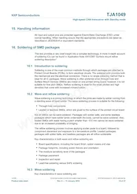 TJA1049T Datasheet Pagina 19