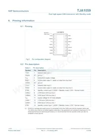 TJA1059TKJ Datasheet Page 5