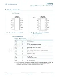 TJA1145TK/FDJ Datasheet Pagina 5