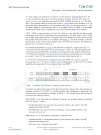 TJA1145TK/FDJ Datasheet Page 17
