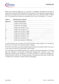 TLE62543GXUMA2 Datasheet Page 11