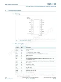 UJA1168TK/VX/FDJ Datasheet Pagina 5