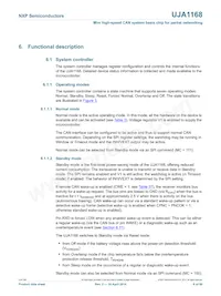 UJA1168TK/VX/FDJ Datasheet Page 6