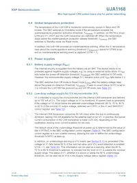 UJA1168TK/VX/FDJ Datasheet Page 17