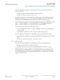 UJA1168TK/VX/FDJ Datasheet Page 21