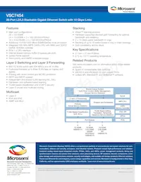VSC7454YIH-02 Datasheet Page 2