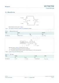 XC7SET02GV Datasheet Page 6