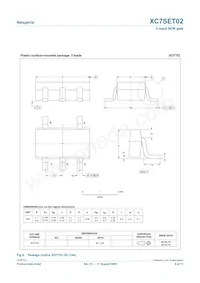 XC7SET02GV Datasheet Page 8