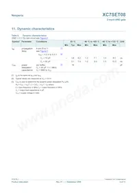 XC7SET08GV Datasheet Page 5