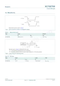 XC7SET08GV Datasheet Page 6