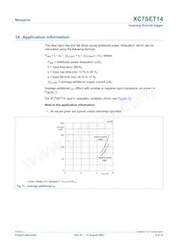 XC7SET14GV Datasheet Page 8