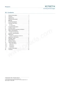 XC7SET14GV Datasheet Pagina 14