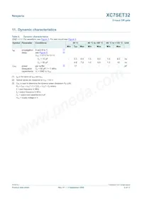 XC7SET32GW Datasheet Pagina 5