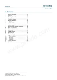 XC7SET32GW Datasheet Pagina 11